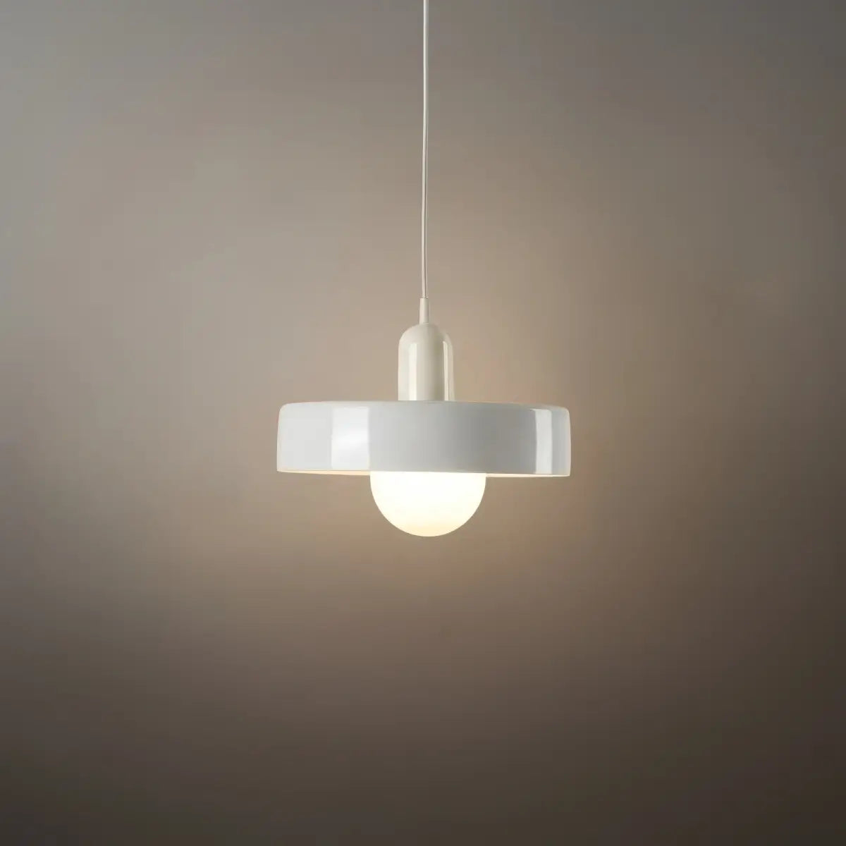 Morandia Nordic Pendant Light - Round Glass Shade for Living/Dining Room