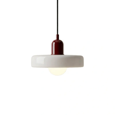 Morandia Nordic Pendant Light - Round Glass Shade for Living/Dining Room