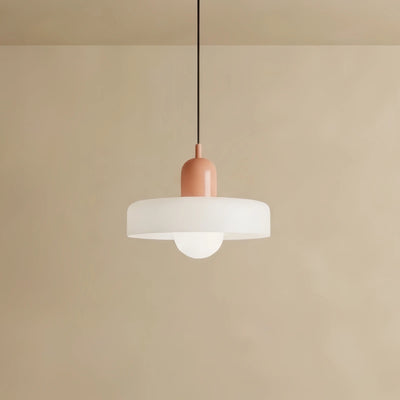 Morandia Nordic Pendant Light - Round Glass Shade for Dining Room