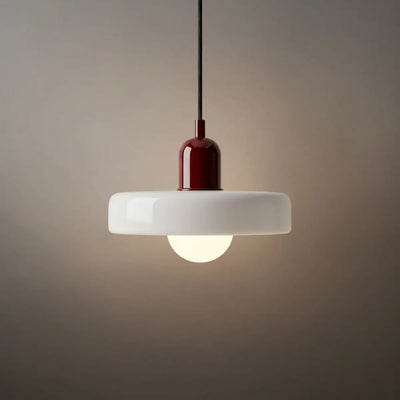 Morandia Nordic Pendant Light - Round Glass Shade for Living/Dining Room