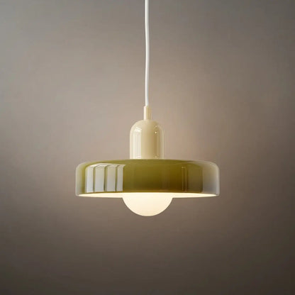 Morandia Nordic Pendant Light - Round Glass Shade for Living/Dining Room