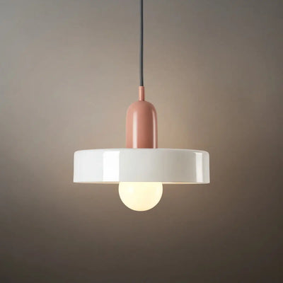 Morandia Nordic Pendant Light - Round Glass Shade for Living/Dining Room
