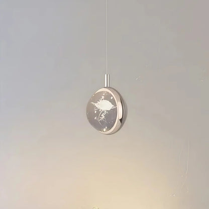  Art Deco Gold Pendant Light – Globular Metal/Crystal for Bedroom