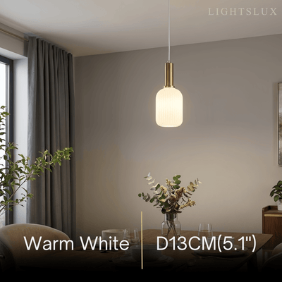 Crema Nordic White Pendant Light