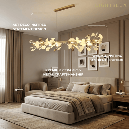 Excelis_Art_Deco_Chandelier_Gold_Ceramic_Metal_for_Living_Room