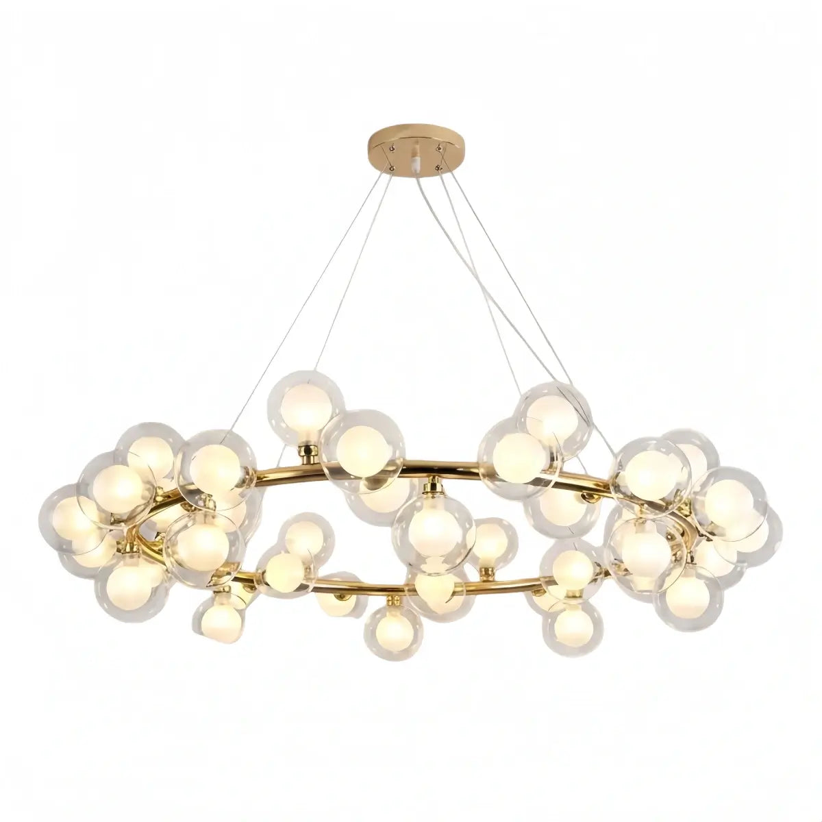 Nebula Modern Gold Chandelier