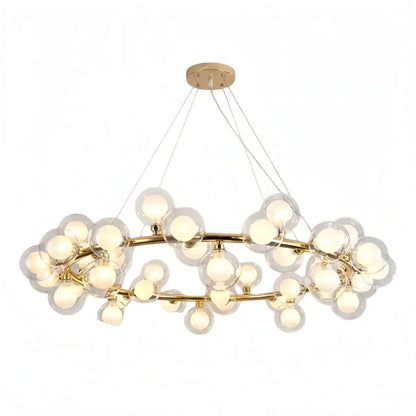 Nebula Modern Gold Chandelier