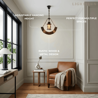 Vintage Lantern Pendant Light