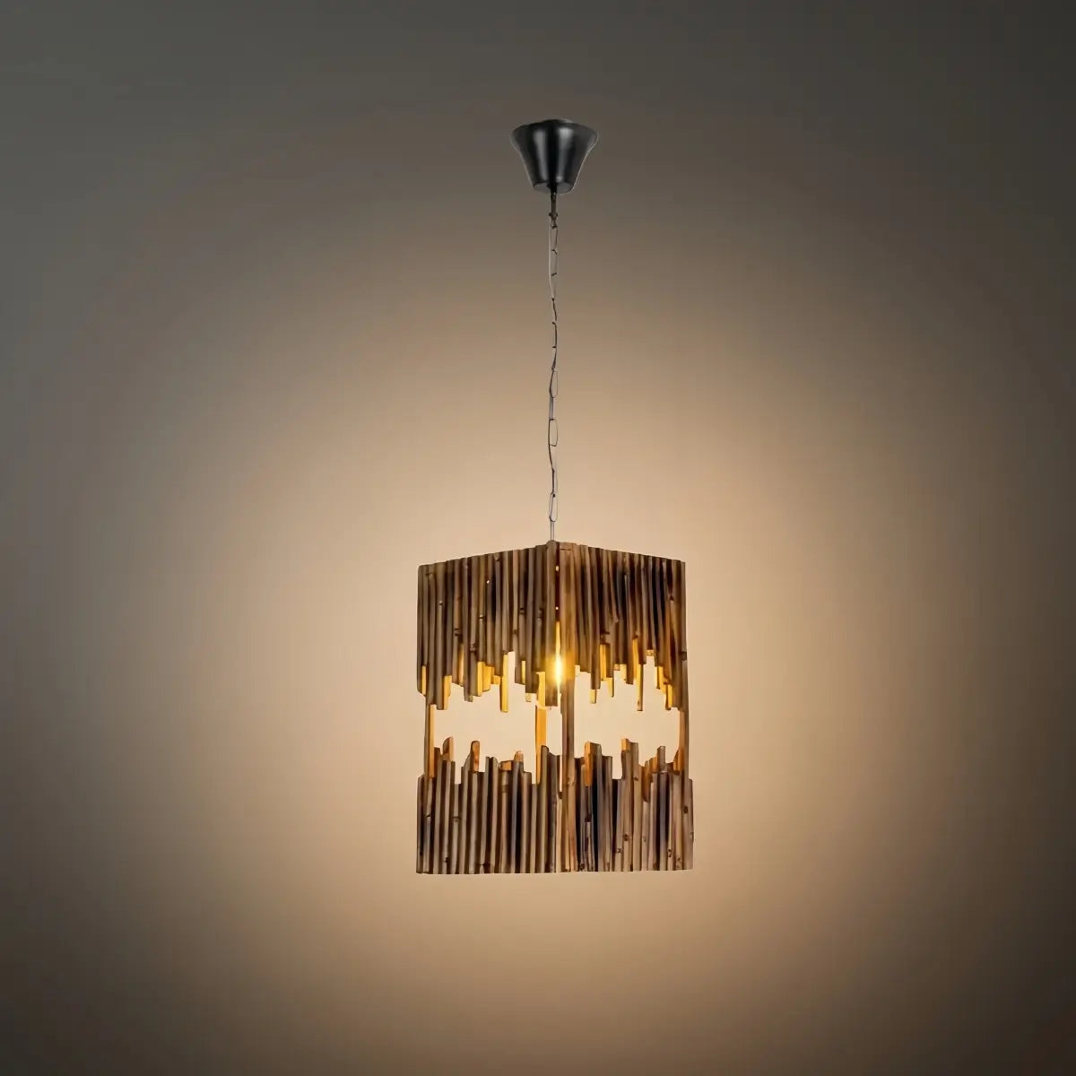 Irondale Vintage Rectangular Pendant Light
