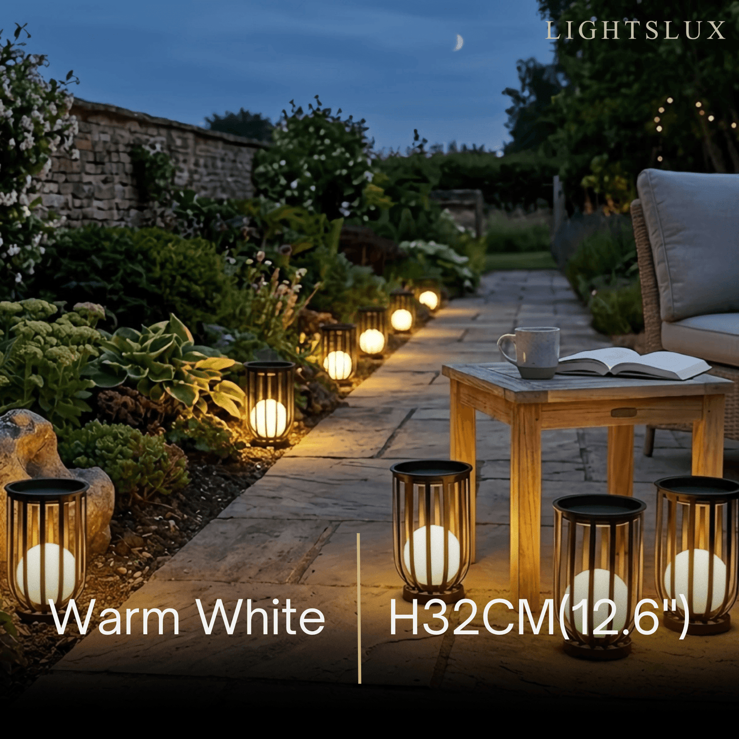 Arcato Modern Black Outdoor Floor Lamp