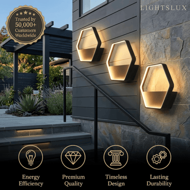 Irondale Art Deco Outdoor Wall Lamp 