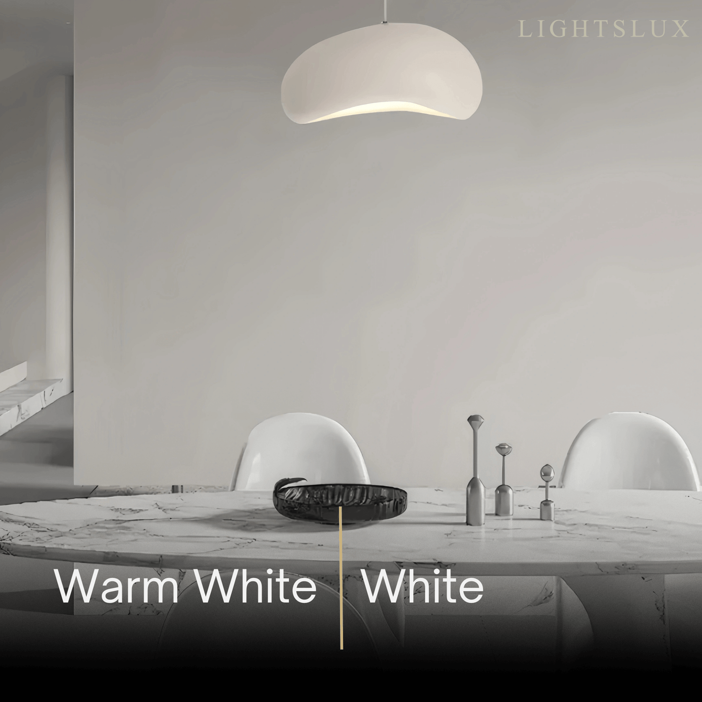 Morandia Modern Bread-Shaped Pendant Light