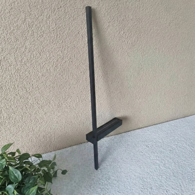 LED Wall Lamp – Black Solar & Sensor Light Outdoor