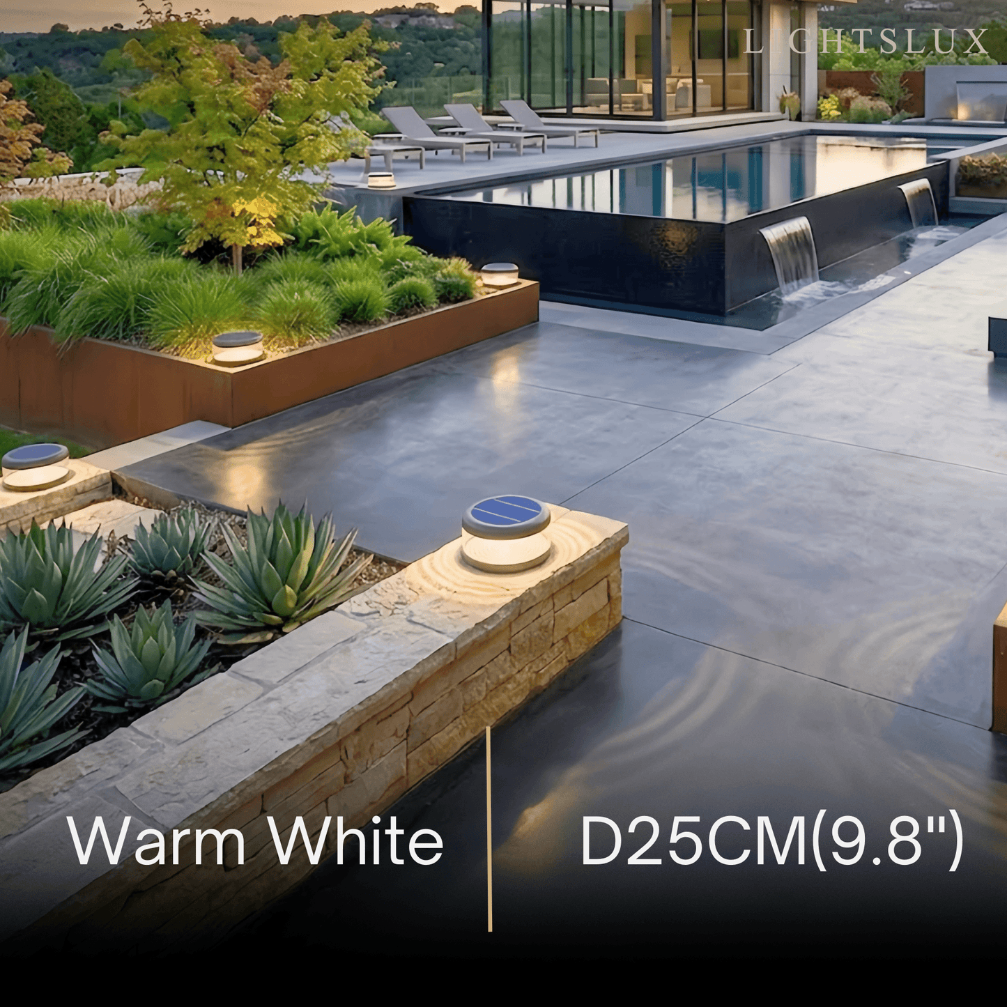 Irondale Modern Black Outdoor Pathway Lights