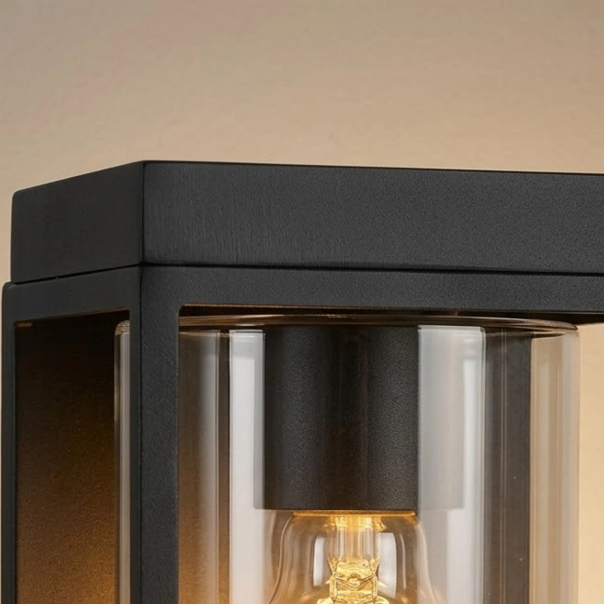 Modern Rectangular Solar Wall Lamp