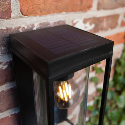 Modern Rectangular Solar Wall Lamp