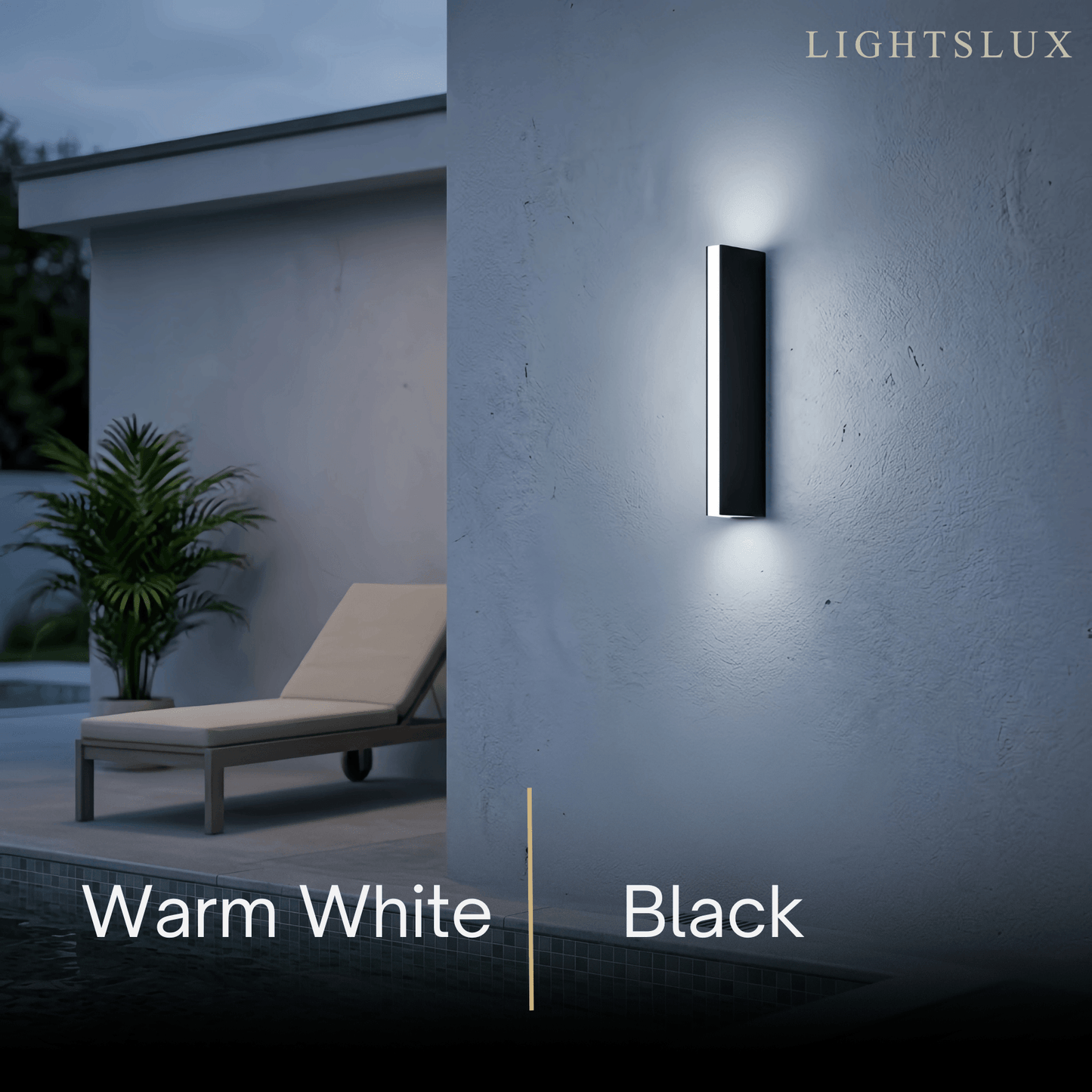 Modern Triangular Outdoor Wall Lamp