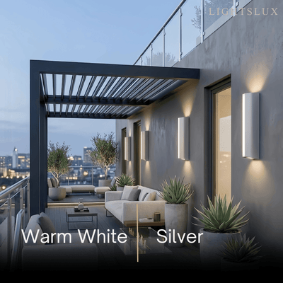 Modern Triangular Outdoor Wall Lamp