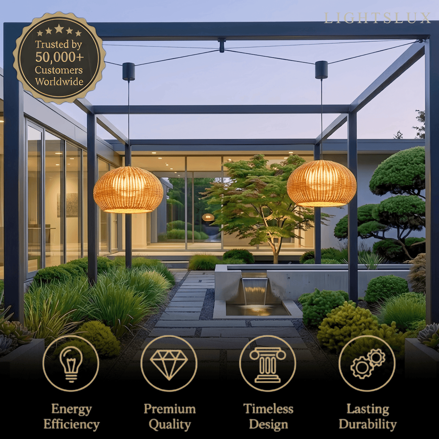 Rustic_Brown_Outdoor_Pendant_Light