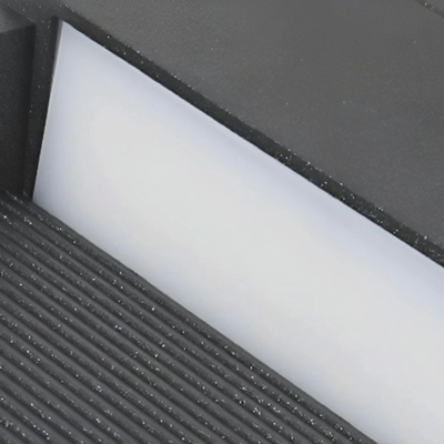 Irondale Modern Metal/Acrylic Outdoor Deck Step Lights