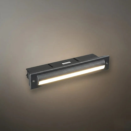 Modern Rectangular Outdoor Deck Step Light