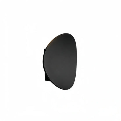 Velora Minimalist Pebble Outdoor Wall Lamp