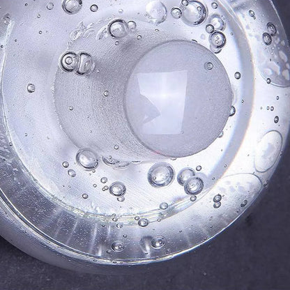 Clear Glass & Metal 