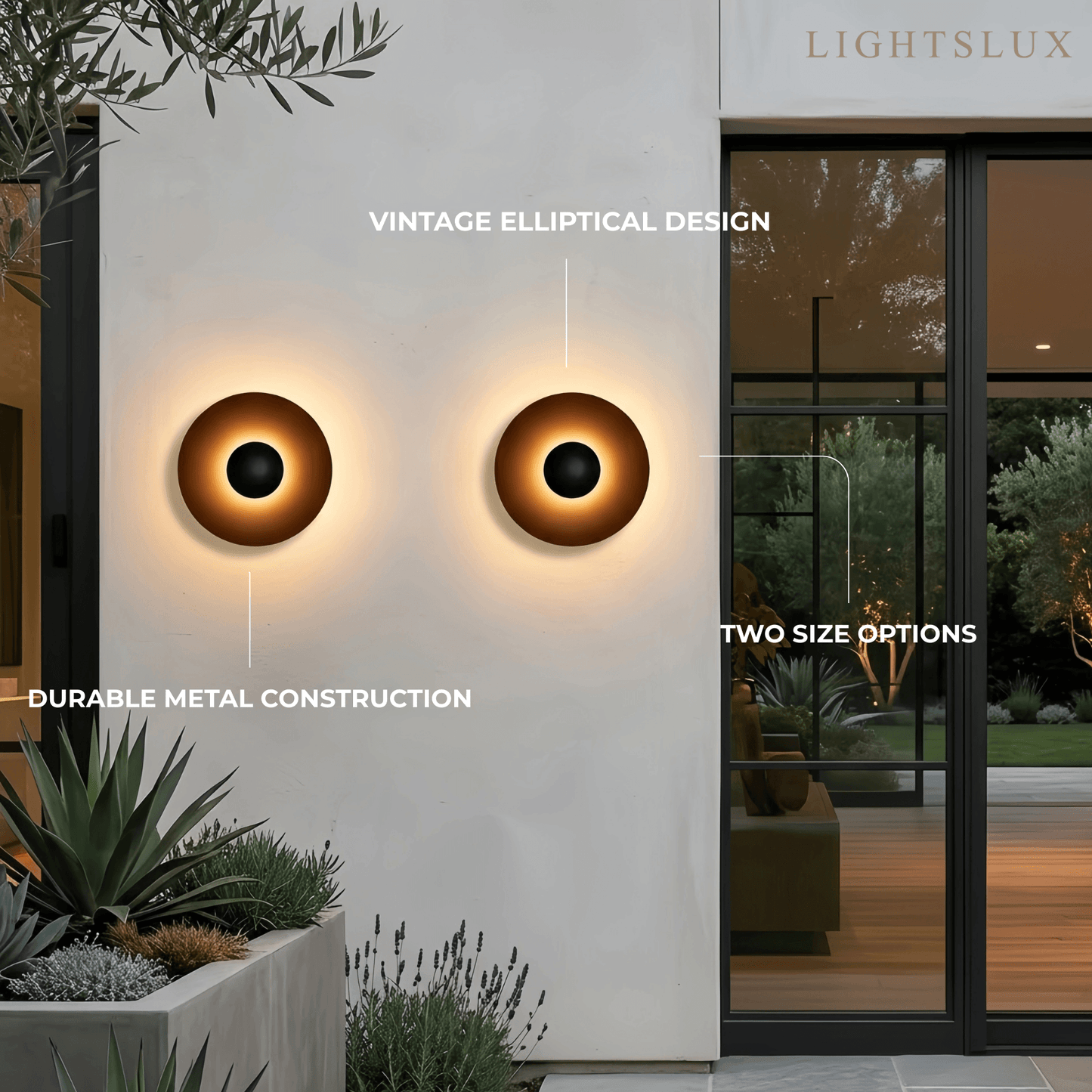 Irondale Vintage Outdoor Wall Lamp