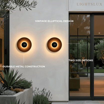 Irondale Vintage Outdoor Wall Lamp