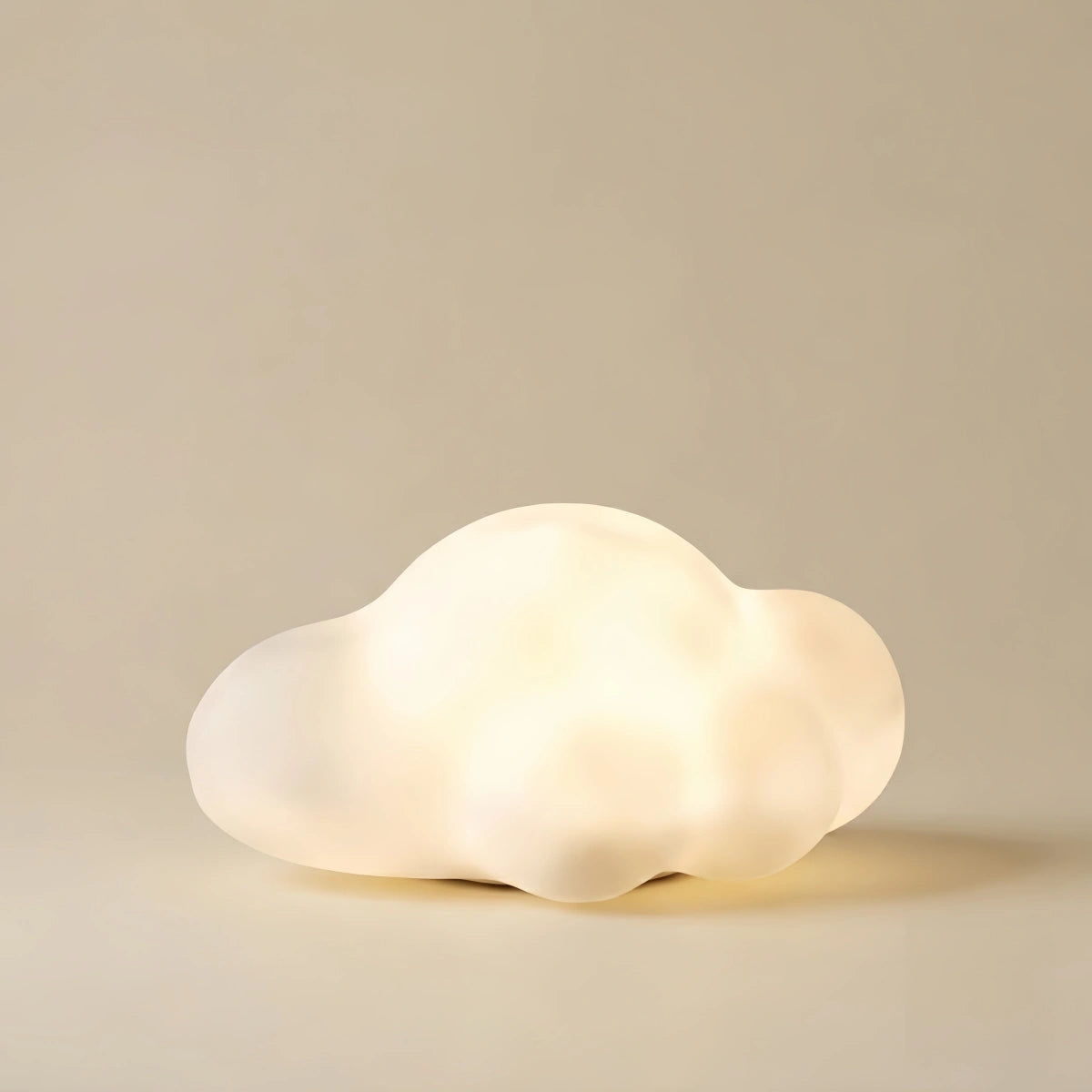 Vivara Art Deco Pathway Lights - White Acrylic Cloud Design for Patio & Garden