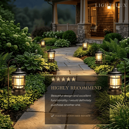 Irondale Vintage Outdoor Pathway Lights 
