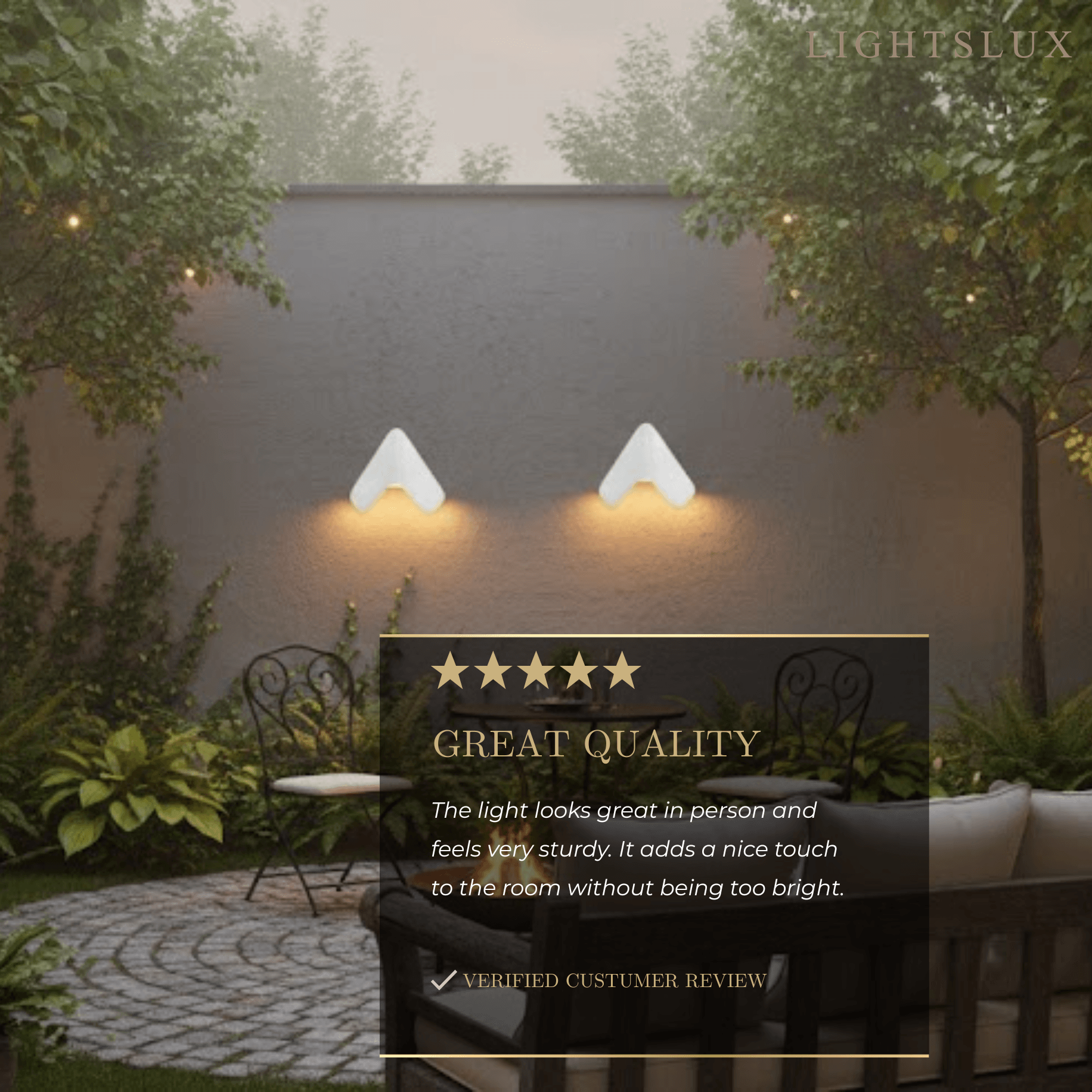 Arcato Modern Triangle Wall Lamp