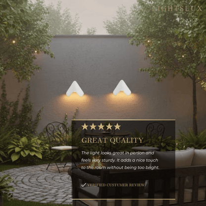 Arcato Modern Triangle Wall Lamp