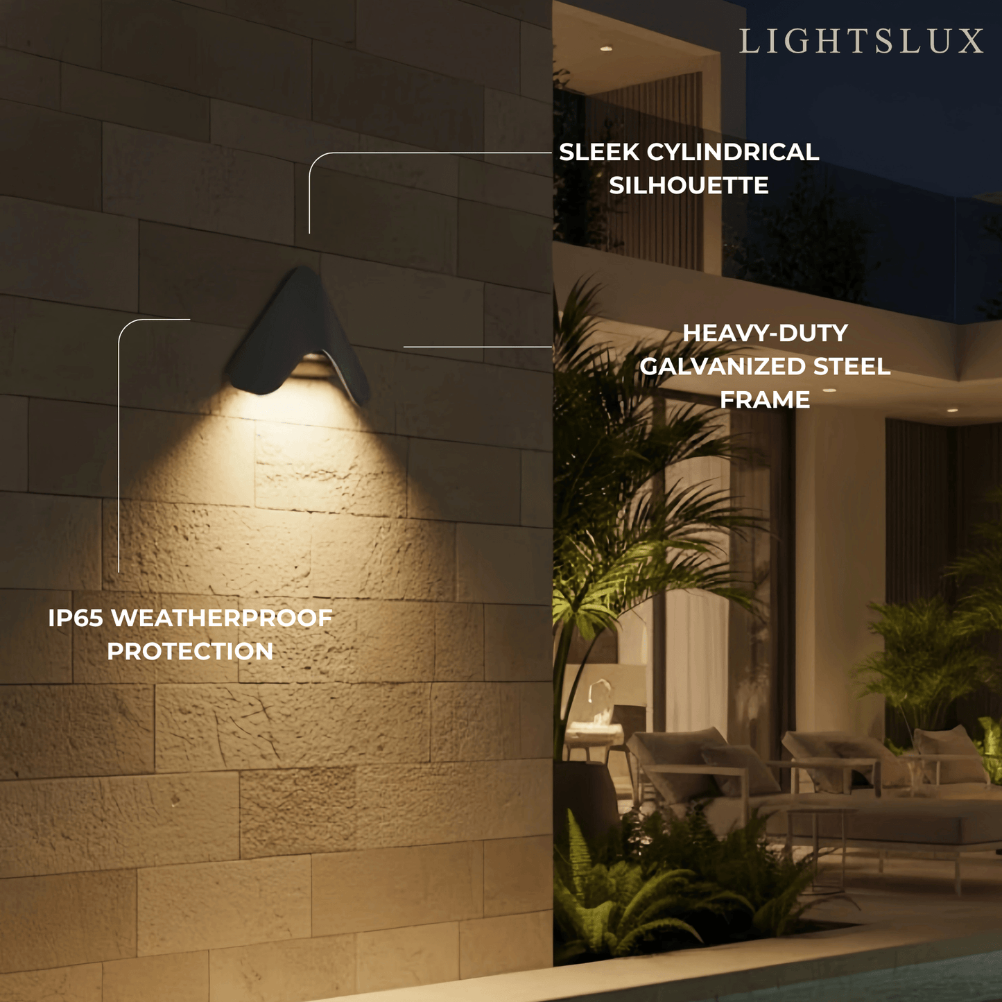 Arcato Modern Triangle Wall Lamp