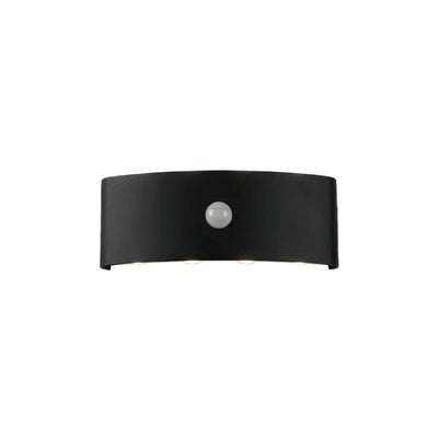 Arcato Modern Outdoor Wall Lamp - Black