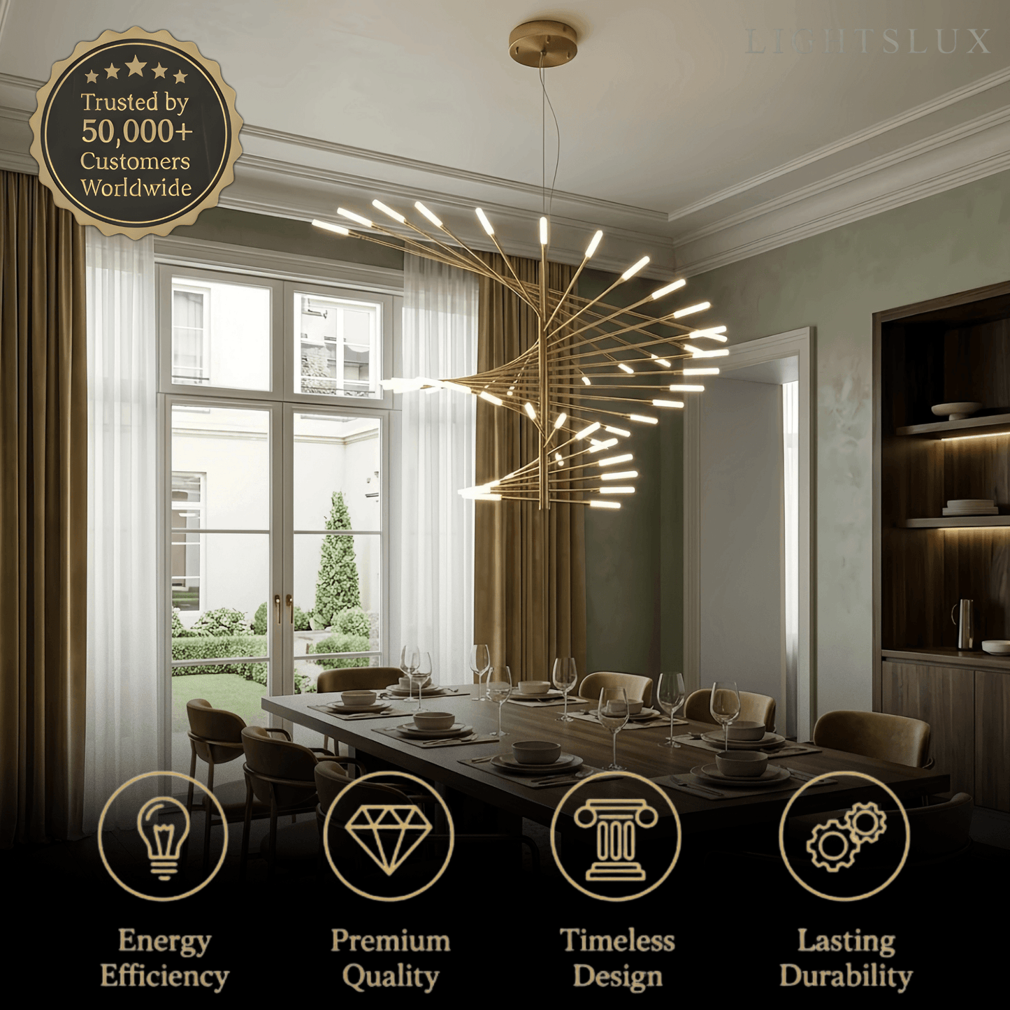 Modern_Metal_Acrylic_Chandelier