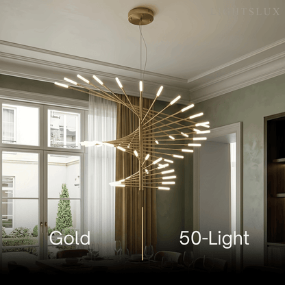 Modern_Metal_Acrylic_Chandelier