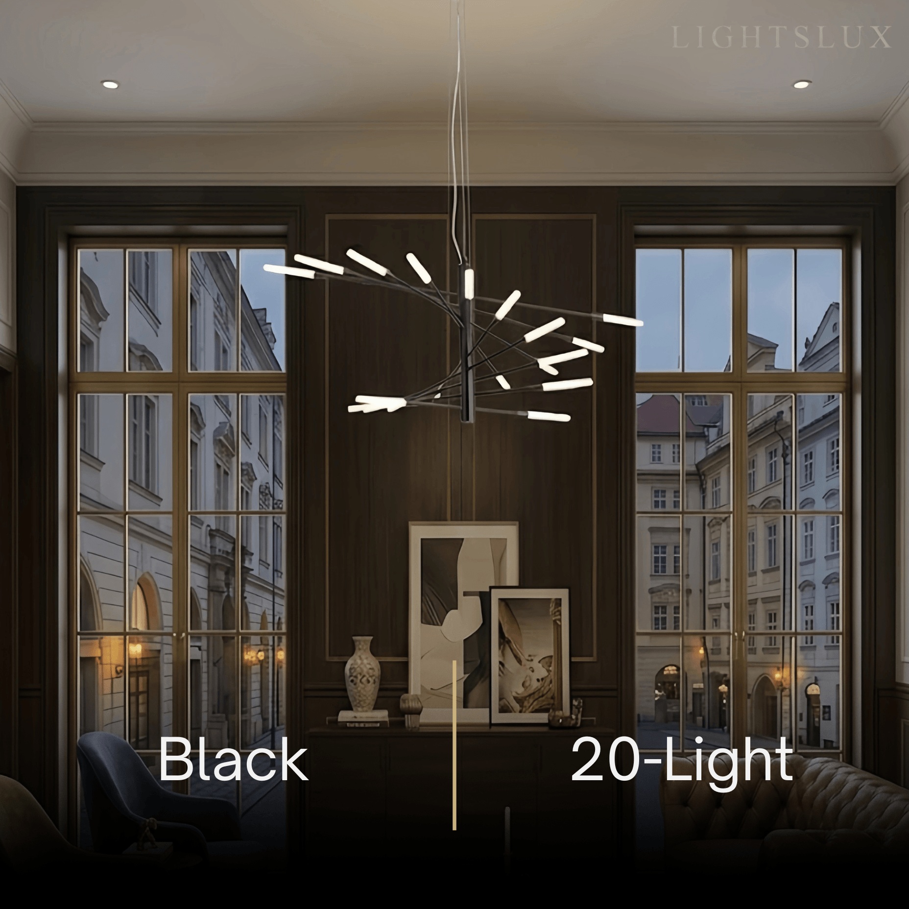 Modern_Metal_Acrylic_Chandelier