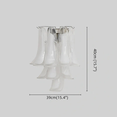 Vetro_Art_Deco_Glass_Wall_Lamp_--_Iron_Body_White_Finish_for_size