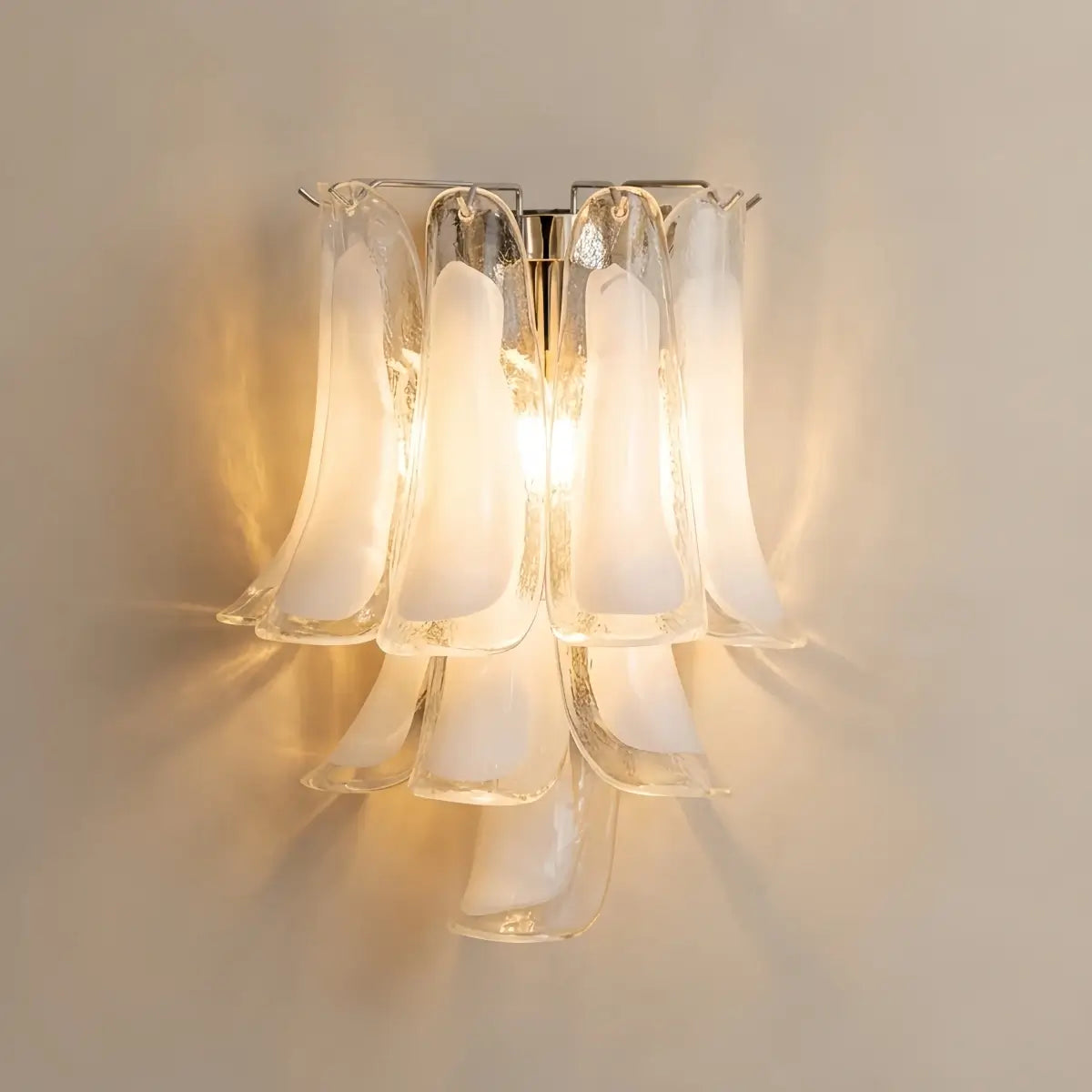 Vetro_Art_Deco_Glass_Wall_Lamp_--_Iron_Body_White__for_Living_Room