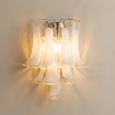 Vetro_Art_Deco_Glass_Wall_Lamp_--_Iron_Body_White__for_Living_Room