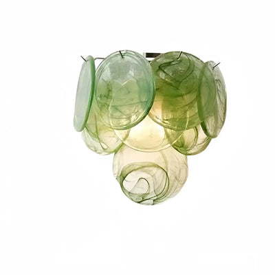 Glass_Wall_Lamp_--_Iron_Body_Red_Green_White_Finish_for_Living_Room