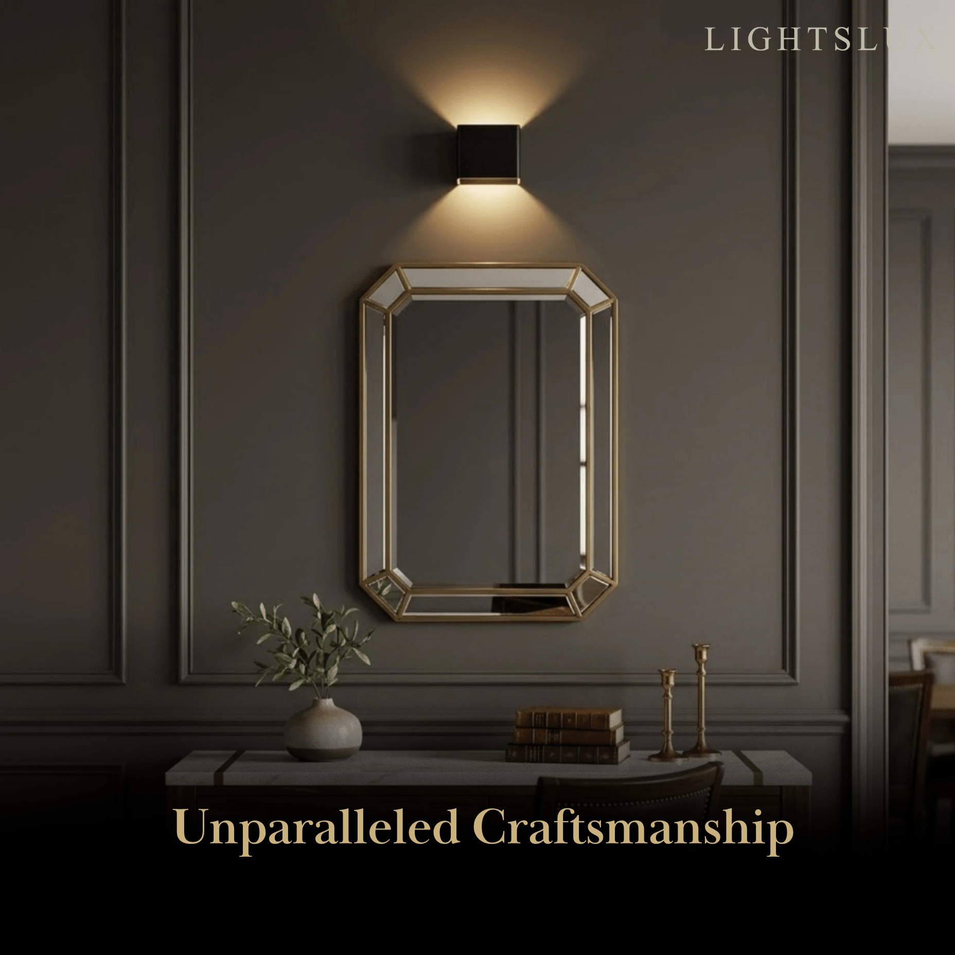 Morandia Modern Square Metal Wall Lamp - 6 Colors