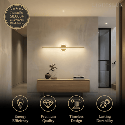 Arcato Minimalist Linear Vanity Light