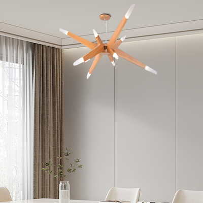 Zenno Designer Handmade Branch Wood Pendant Light - Natural