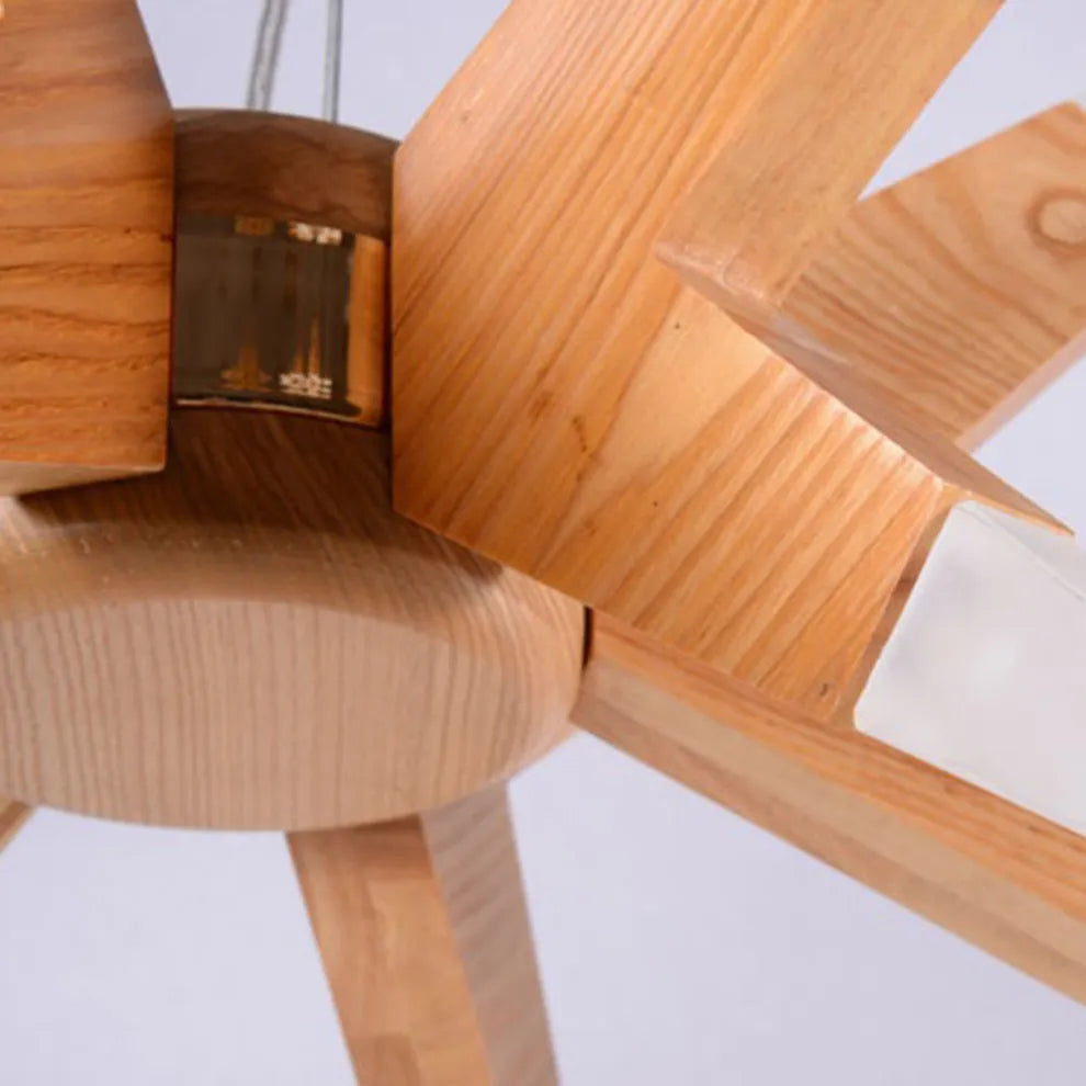 Zenno Designer Handmade Branch Wood Pendant Light - Natural