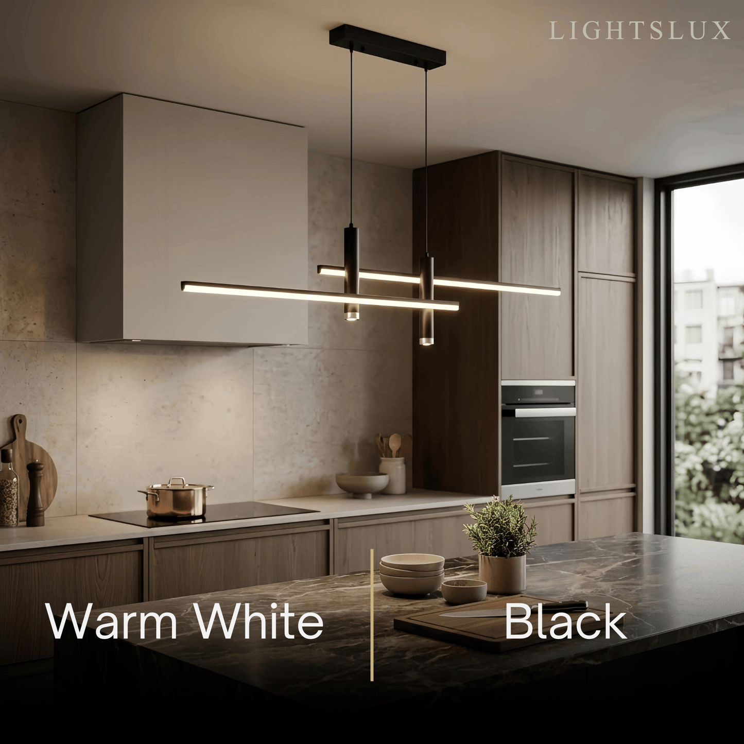 Arcato Modern Linear Pendant Light