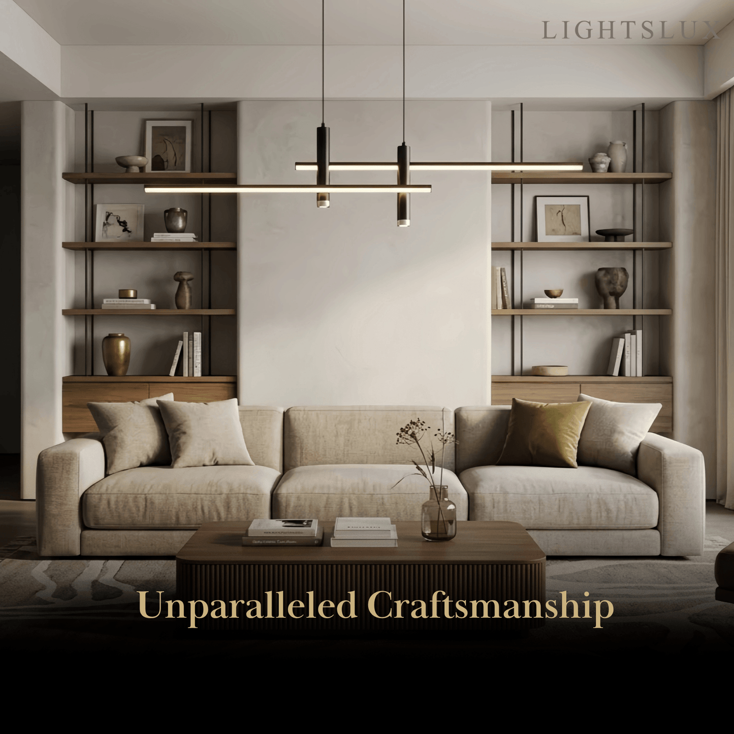 Arcato Modern Linear Pendant Light