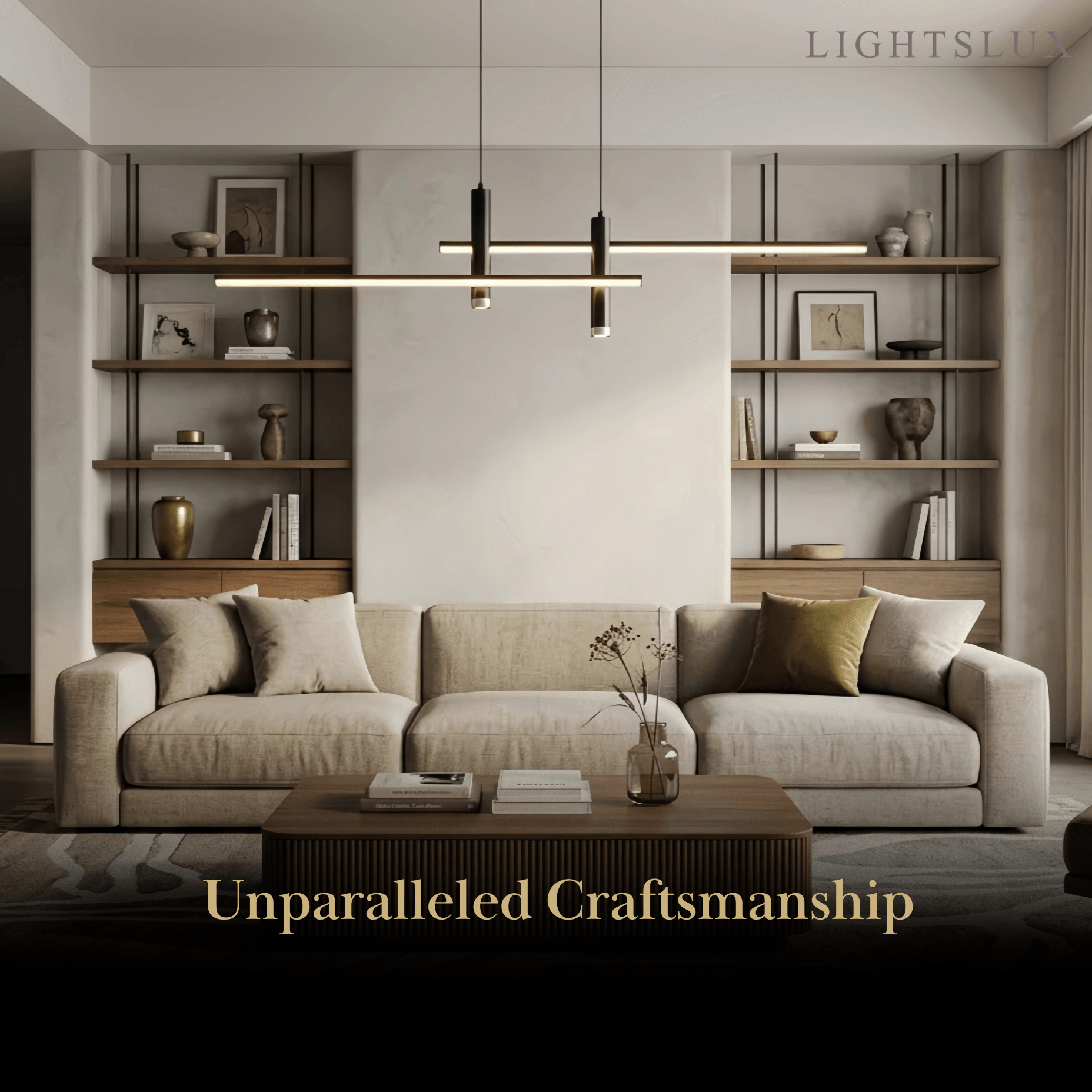 Arcato Modern Linear Pendant Light