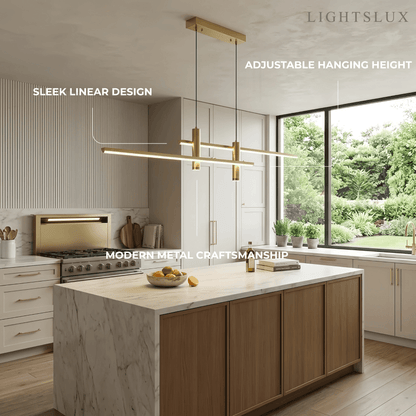 Arcato Modern Linear Pendant Light